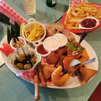 Mixed snack plate at Soepp in Alkmaar