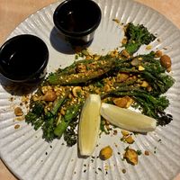 Chargrilled Broccolini   at Exhale Exmouth in Exmouth