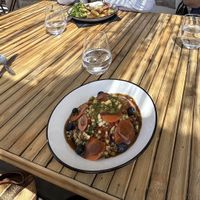 Vegetable couscous salad   at Karma Kafé in Erquy