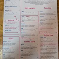 Food menu at Capra Sauerteigpizzeria - Leipzig-Plagwitz in Leipzig