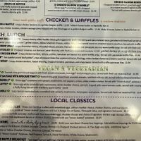 Vegan Menu at The Flying Biscuit Cafe in Brookhaven