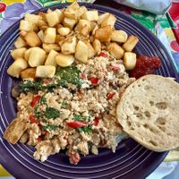 Vegan Tofu Scramble at The Flying Biscuit Cafe in Brookhaven