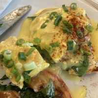 Just Eggs Benedict   at Silver Diner in Fairfax