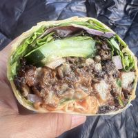 Damn Boy Wrap  at The Vital Shoppe, Vegan Cafe in Brooklyn