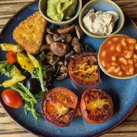 Vegan breakfast at Cowgate Coffee House  in Edinburgh