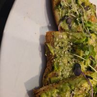 Avocado toast on gf bread at Silver Diner in Greenbelt