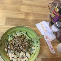 Sesame cool noodles. Asked to add tofu  at One More Noodle House in South Salt Lake