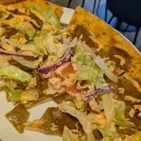 Kebab pizza at S:t Pauli Pizzeria in Gothenburg