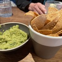 Guacamole and chips  at Wahaca Paddington in London