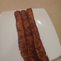 Tempeh bacon at Silver Diner in Waldorf