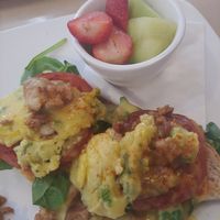 Just Eggs Benedict at Silver Diner in Waldorf