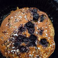 Protein pancakes at BWI - Silver Diner - CB in Baltimore