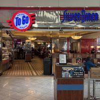 entrance!  at BWI - Silver Diner - CB in Baltimore