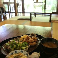 Karage Set Lunch at Vegetable Cafe Sorafune in Kamakura