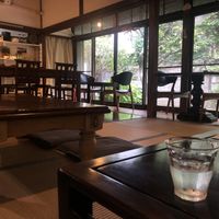 Western and Japanese style seating  at Vegetable Cafe Sorafune in Kamakura