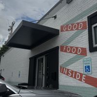 It’s a co-op, take out order only, locker pickup   at Red Bird Vegan in St Louis