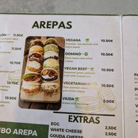 2 Sorten vegane Arepas 🌱🫓 at Aguacate Latin Food - Mohsgasse in Vienna