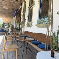 Outdoor seating   at Uma Blu Coffee & Brunch in Kuta