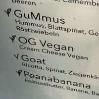 menu at GuMo  in Cologne