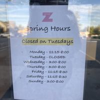   at zpizza in Mammoth Lakes