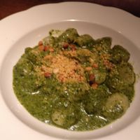 Pesto Gnocchi at Adelina's in Brooklyn