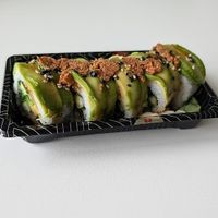 Vegan sushi rolls at Racky Sushi & Ramen in Sheffield