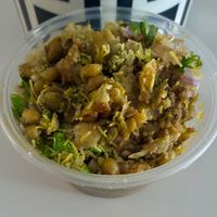 Kachori Ragda at Puranmal sweets and restaurant  in Dubai