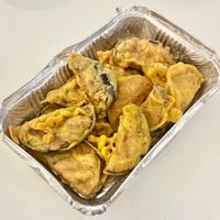 Eggplant Pakora at Namaste Vegan  in Dubai