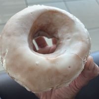Vanilla doughnut  at Grumpy & Runt in Cape Town