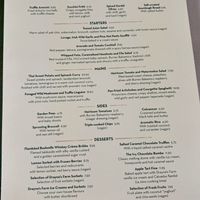 June 2026 menu  at The Ivy Belfast Brasserie  in Belfast