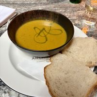 Puréed lentil soup (soup of the day)  at The Anchor Line in Glasgow