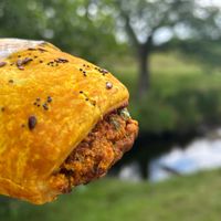 Vegan roll at Peveril Stores & Bakery  in Hope Valley