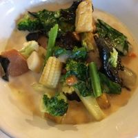 Seafood Curry -- a bit too strongly flavoured, in my opinion, but certainly not bad! at May Kaidee Chiang Mai in Chiang Mai