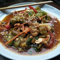 Eggplant salad at May Kaidee Chiang Mai in Chiang Mai