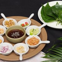 Miang Kam.  Finger Food. Appetizer at May Kaidee Chiang Mai in Chiang Mai