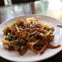 炒寬河粉。 at May Kaidee Chiang Mai in Chiang Mai