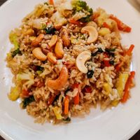 Veggie fried rice  #Veganuary at May Kaidee Chiang Mai in Chiang Mai