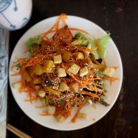 Vegetable salad at May Kaidee Chiang Mai in Chiang Mai