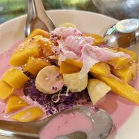 Mango sticky rice (60 THB)  at May Kaidee Chiang Mai in Chiang Mai