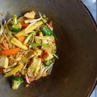 pad thai from cooking course at May Kaidee Chiang Mai in Chiang Mai