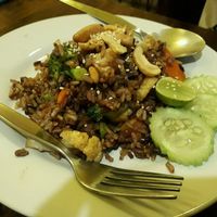 Fried rice dish at May Kaidee Chiang Mai in Chiang Mai