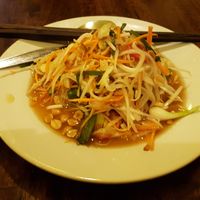 Papaya salad at May Kaidee Chiang Mai in Chiang Mai