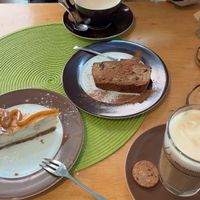 Banane-Schoko und Karamell-Käsekuchen  at Barfood in Kaufbeuren