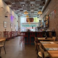 Interior of the restaurant. Clean and spacious.  at Hi-Lo Taco Co. in Philadelphia