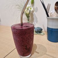 Purple Smoothie at lil Mill in Kyoto