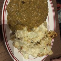 Dhal and cauliflower cheese - small plate  at Smith & Deli CBD in Melbourne