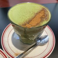 Soy matcha latte. For $8, this was terrible. There was zero foam and it was so bitter it wasn’t pleasant to drink.  at Smith & Deli CBD in Melbourne