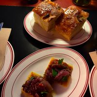 focaccia and farinata at Smith & Deli CBD in Melbourne