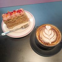 almond capp at Smith & Deli CBD in Melbourne