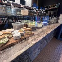 The lunch spread  at Smith & Deli CBD in Melbourne